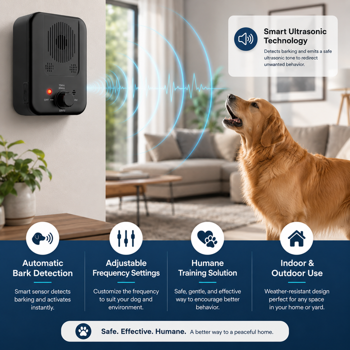 QuietGuard Ultrasonic Barking Control