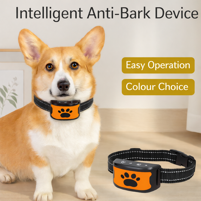 QuietPaws Gentle Anti-Bark Dog Collar