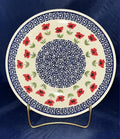 Red Poppy 10" Dinner Plate - Shape: T-132 - Red Poppy