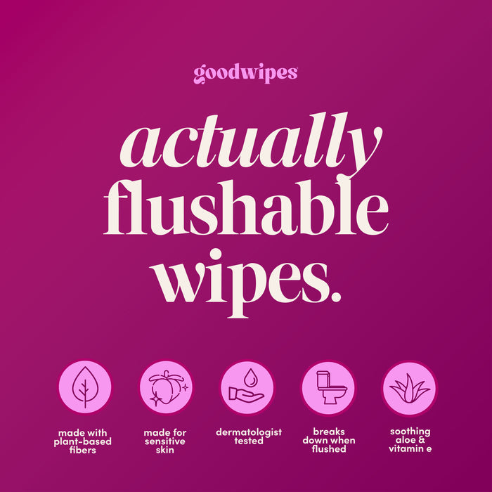 Rosewater goodwipes Singles