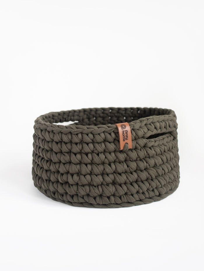 Round Soft Baskets with Handles