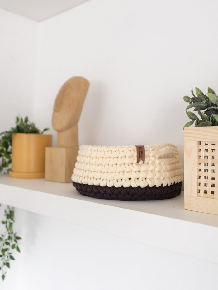 Round Soft Baskets with Handles