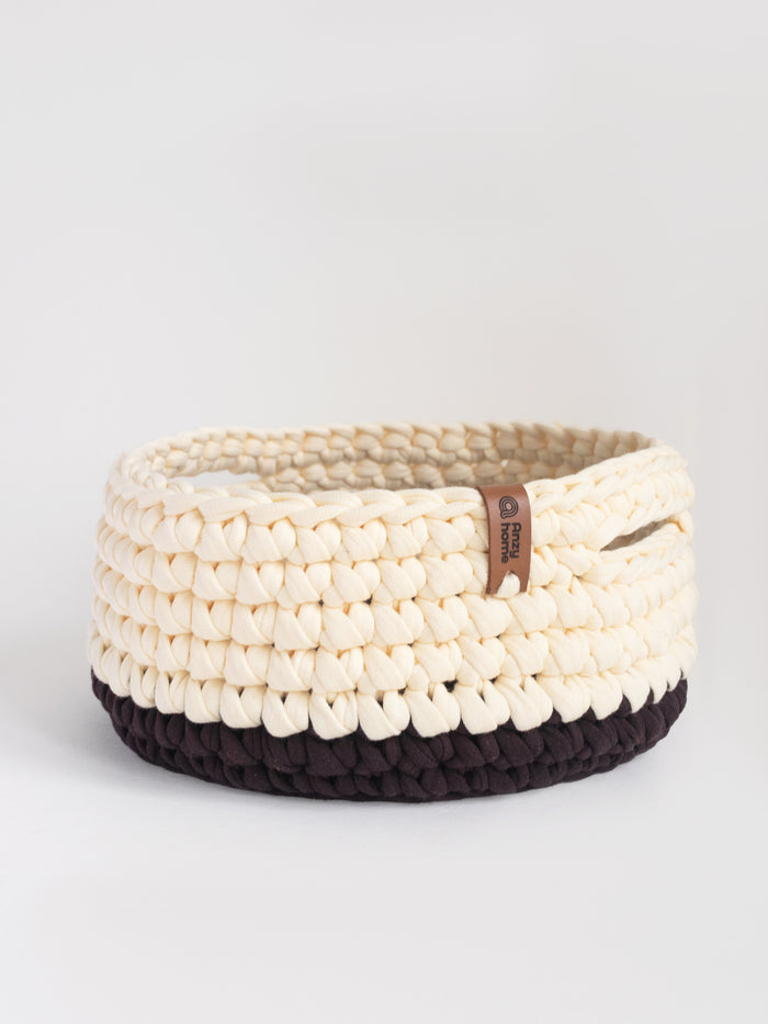Round Soft Baskets with Handles