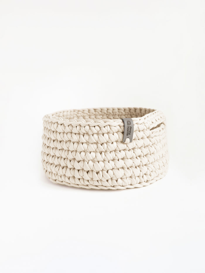 Round Soft Baskets with Handles