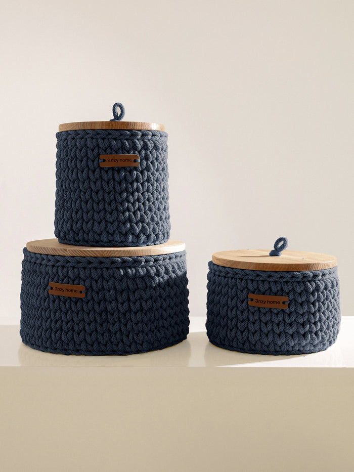 Jeans / Set of 3 baskets