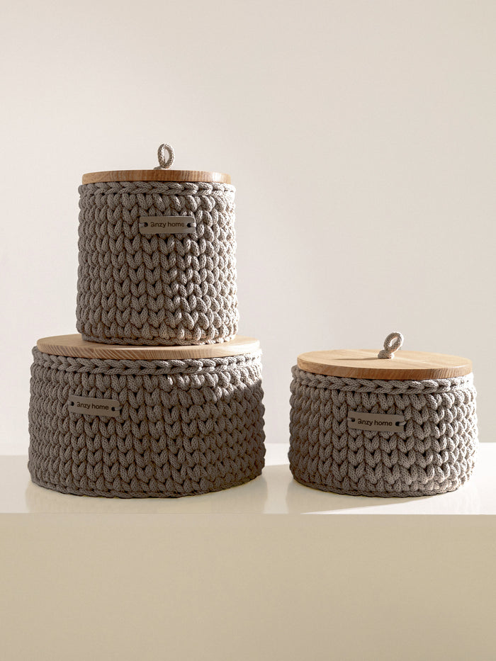 Coffee / Set of 3 baskets