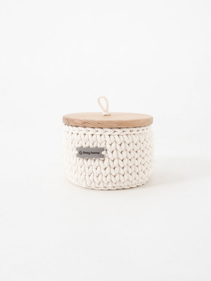 Off-white / Set of 3 baskets