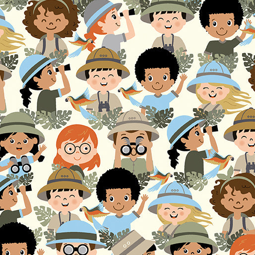 Safari Adventure Friends Cream 12944-97