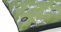 Sage Deer Print Lounger - Elegant Dog Bed for Ultimate Comfort - Dog Beds & Loungers for dogs Snug and Cosy Pets
