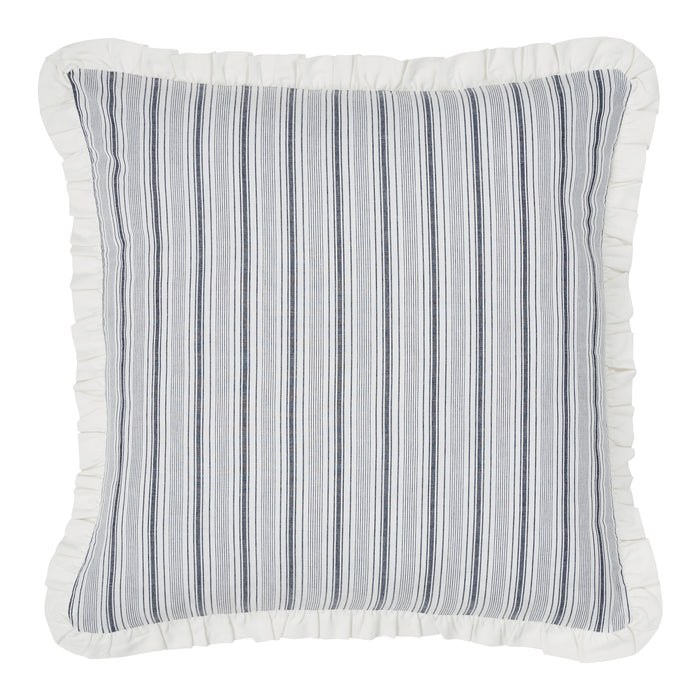 Sawyer Mill Black Fabric Euro Sham 26x26
