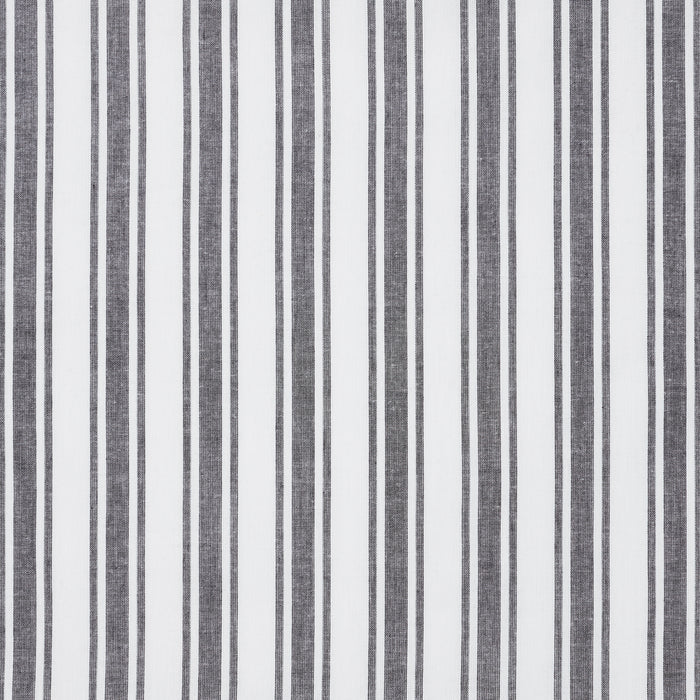 Sawyer Mill Black Ticking Stripe Swag Set of 2 36x36x16