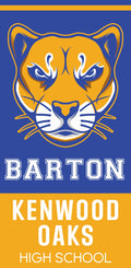 School Name with Logo Single Vinyl Banner Dekra-Lite