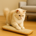 Scratch & Purr – Hemp Cat Scratching Pad with Catnip