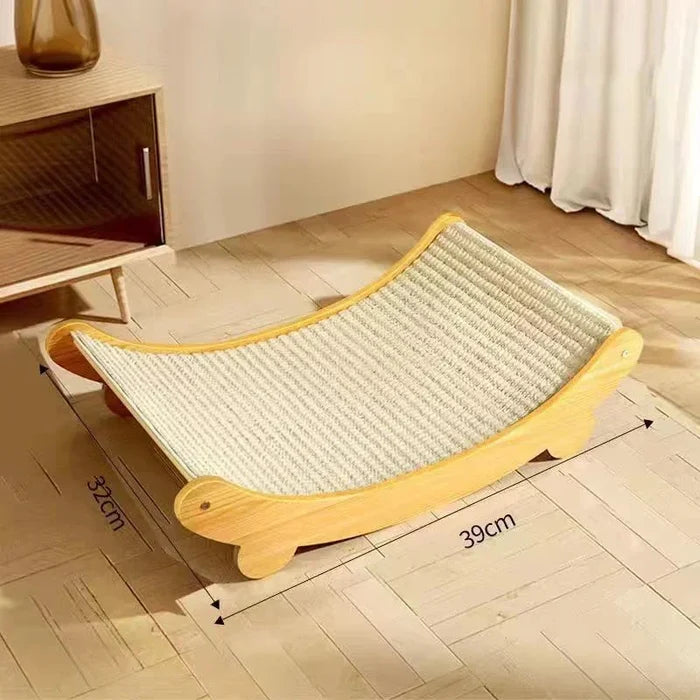 ScratchNest Multifunctional Cat Scratching Pad & Bed