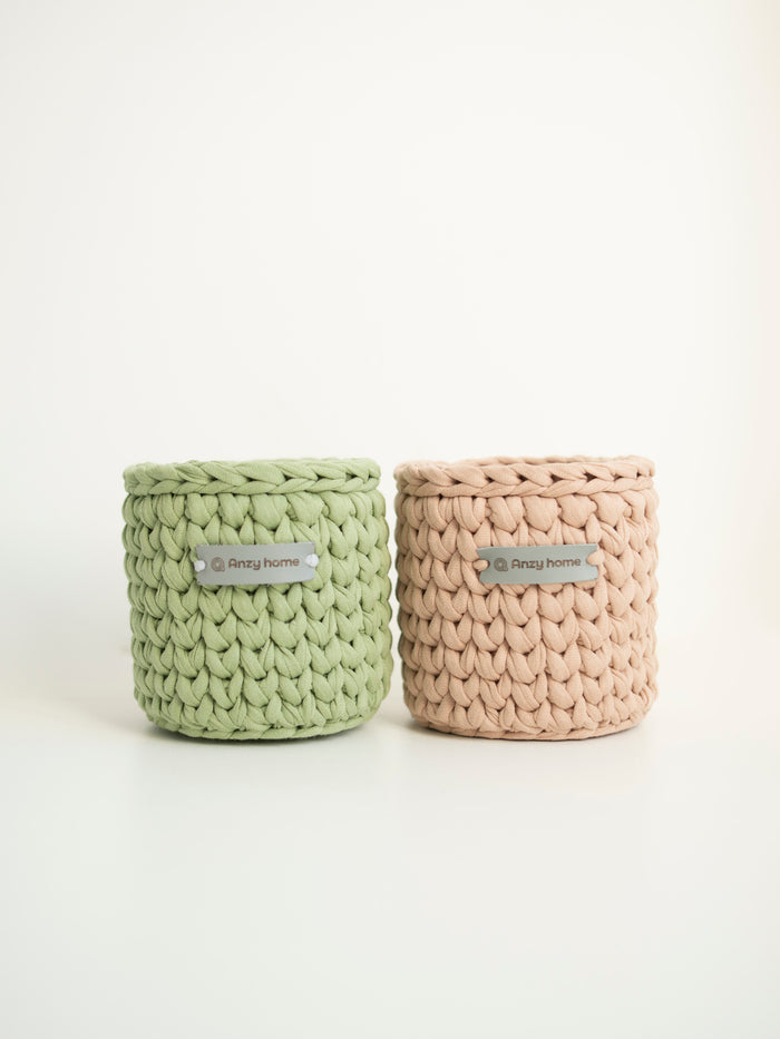 Beige + Sage green