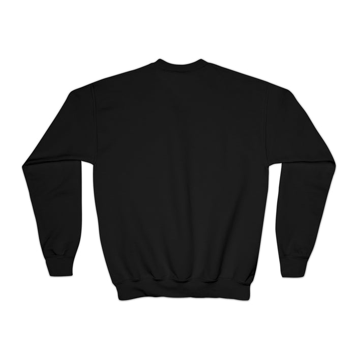 Skiing turtle youth Crewneck Sweatshirt