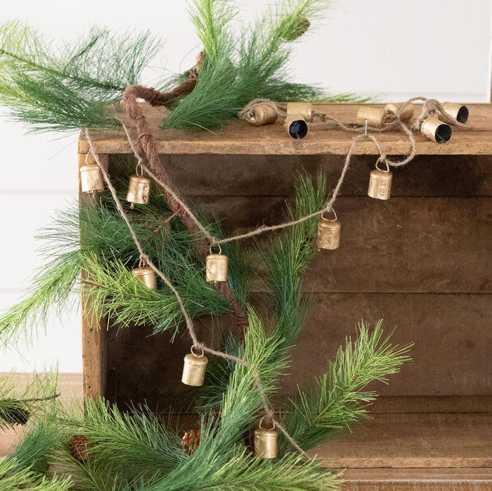 Small Brass Bells- Garland
