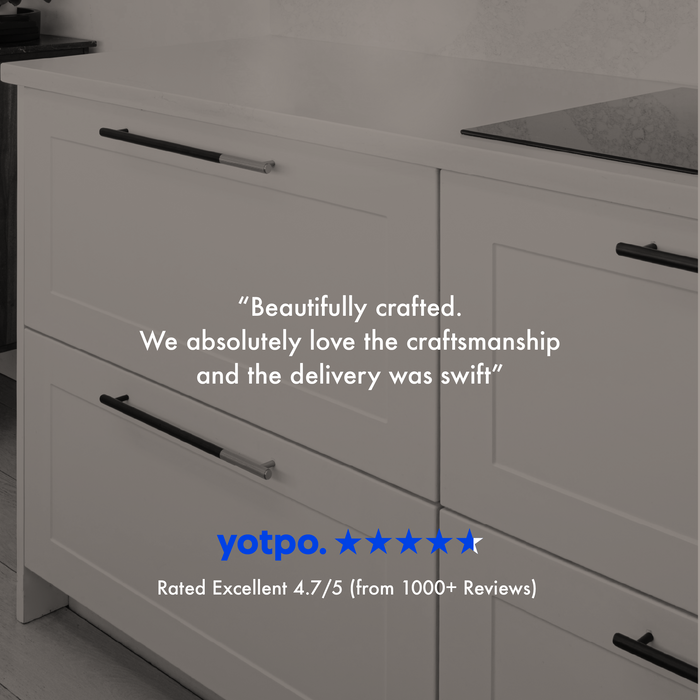 Customer reviews for Small Solid Brass Half Moon Handles in Gold