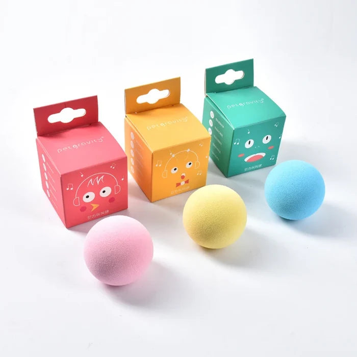 Smart Cat Interactive Plush Ball Toy