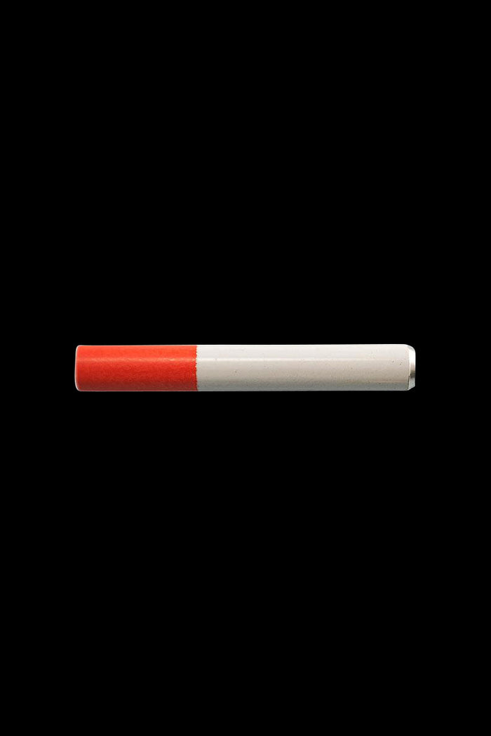 A close-up, angled view of the Small Standard Cigarette Tobacco Taster, showing its slim profile against a dark backdrop.