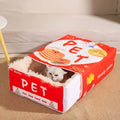 SnackBox Cozy Rectangular Cat & Dog Bed