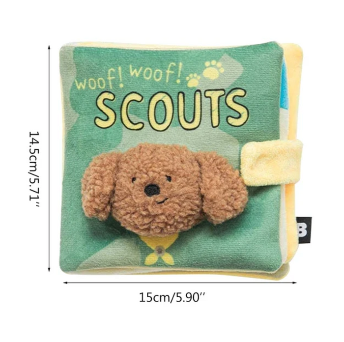 SniffSmart Interactive Dog Snuffle Book
