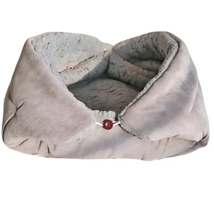 SnuggleCloud Ultra Plush Cat Bed