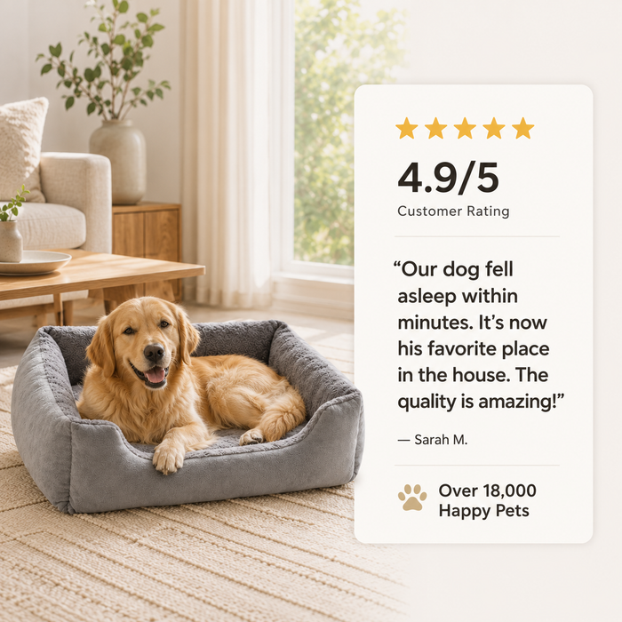 SnuggleZone Pet Bed Cushion