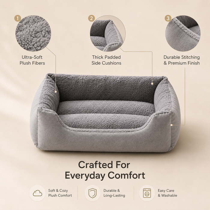 SnuggleZone Pet Bed Cushion
