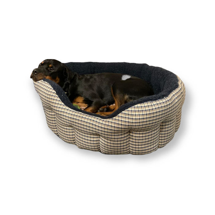 Soft Navy Bed: Unmatched Comfort for Your Furry Friend - for dogs Snug and Cosy Pets