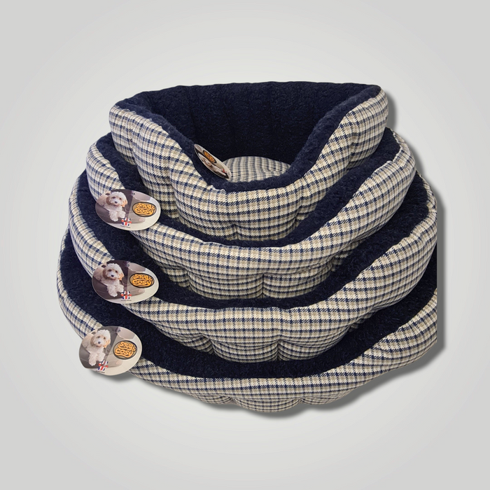 Soft Navy Bed: Unmatched Comfort for Your Furry Friend - for dogs Snug and Cosy Pets