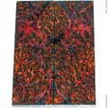 Stabilized wood black ash burl panels