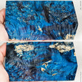 Stabilized wood box elder burl block