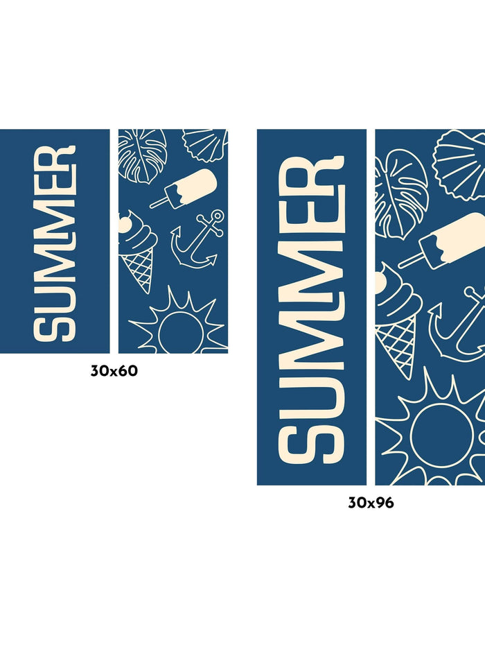 Summer Relaxation Double Vinyl Banner Dekra-Lite