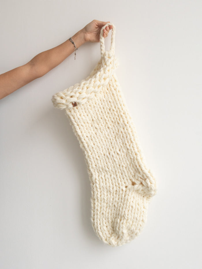 Super Large Chunky Knit Christmas Stocking | US Stock