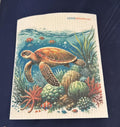 Swimming Sea Turtle Swedish Towel