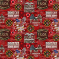 Sykel - Service & Rescue - Firefighter Camo Flag  1338FF