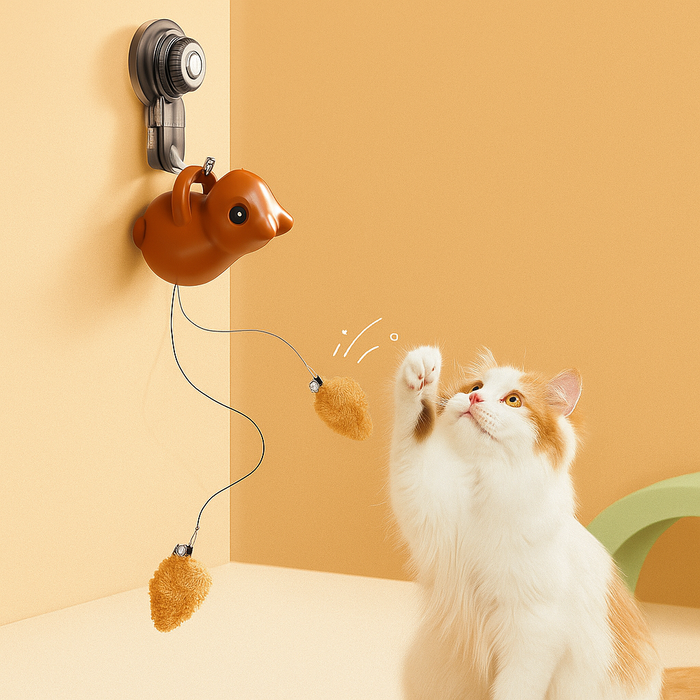 TailChaser – Squirrel Tail Toy for Cats