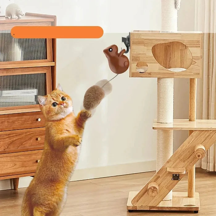 TailChaser – Squirrel Tail Toy for Cats