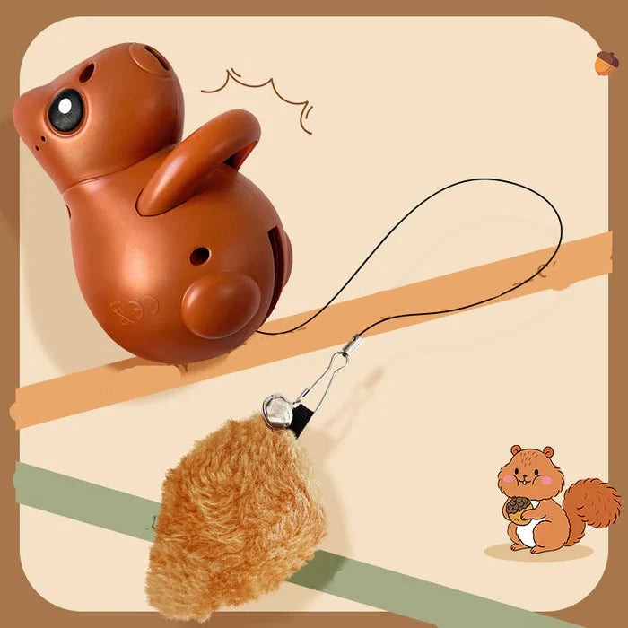 TailChaser – Squirrel Tail Toy for Cats