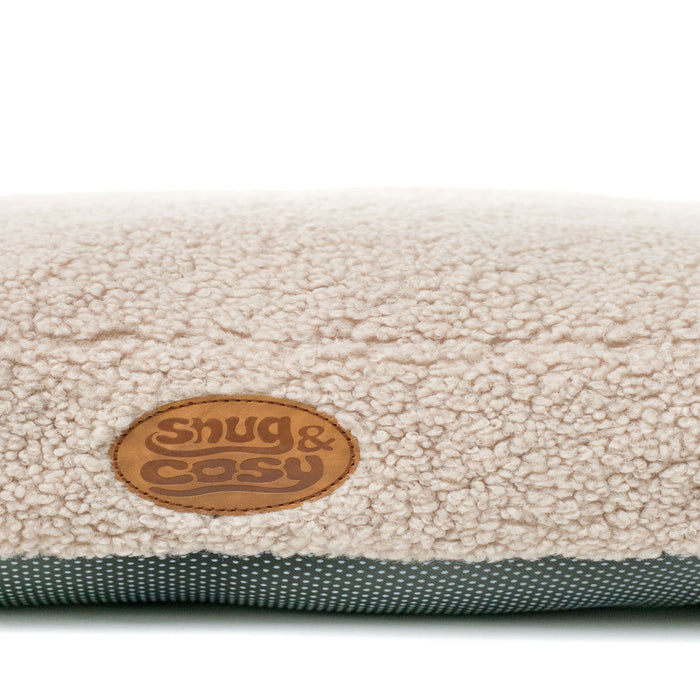 Teddy Boucle Luxurious Dog Lounger - Cat Beds for dogs Snug and Cosy Pets