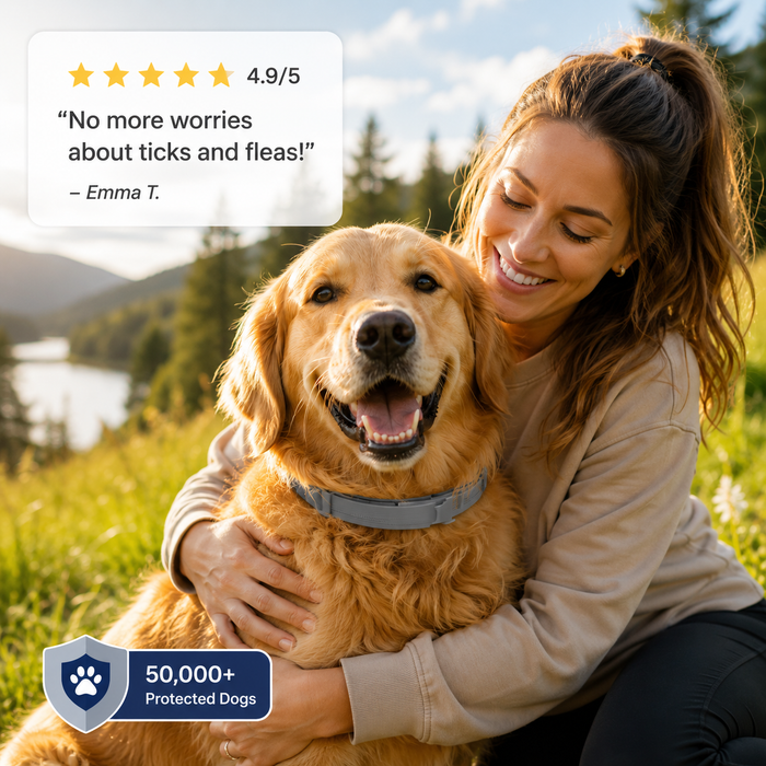 TickShield Ultra Protection Dog Collar