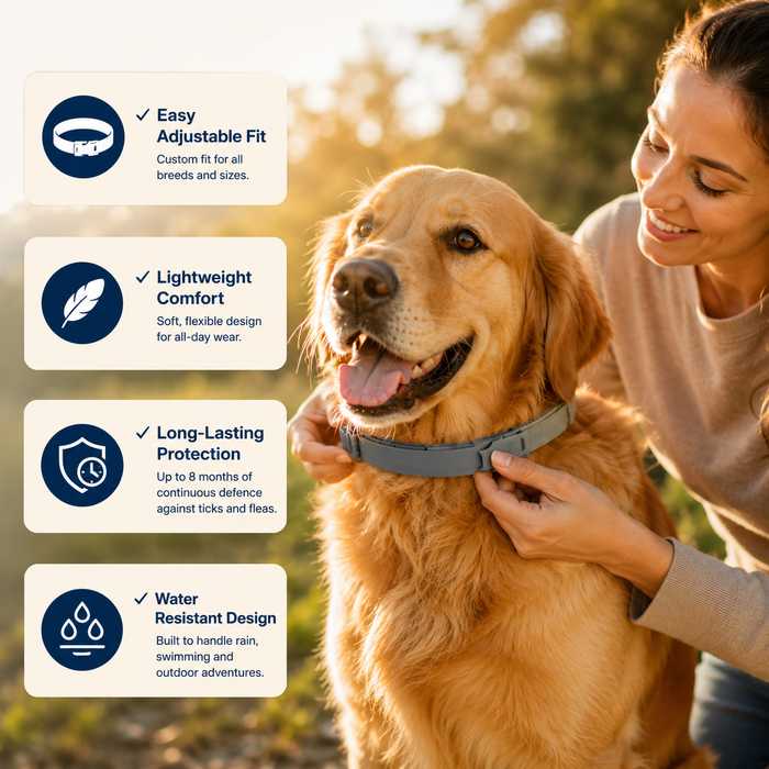 TickShield Ultra Protection Dog Collar
