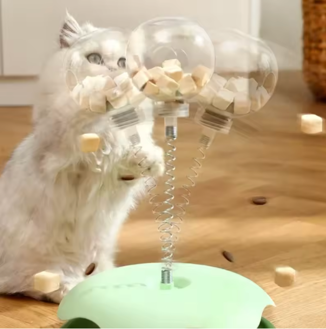 TreatTrail Interactive Puzzle Feeding Ball