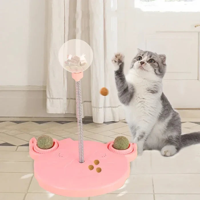 TreatTrail Interactive Puzzle Food & Leaking Ball Toy