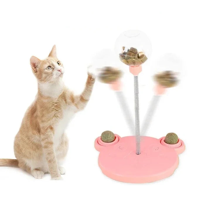 TreatTrail Interactive Puzzle Food & Leaking Ball Toy