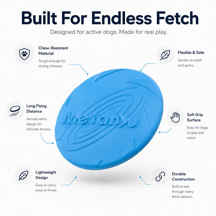TuffFlight Chew-Proof Dog Frisbee