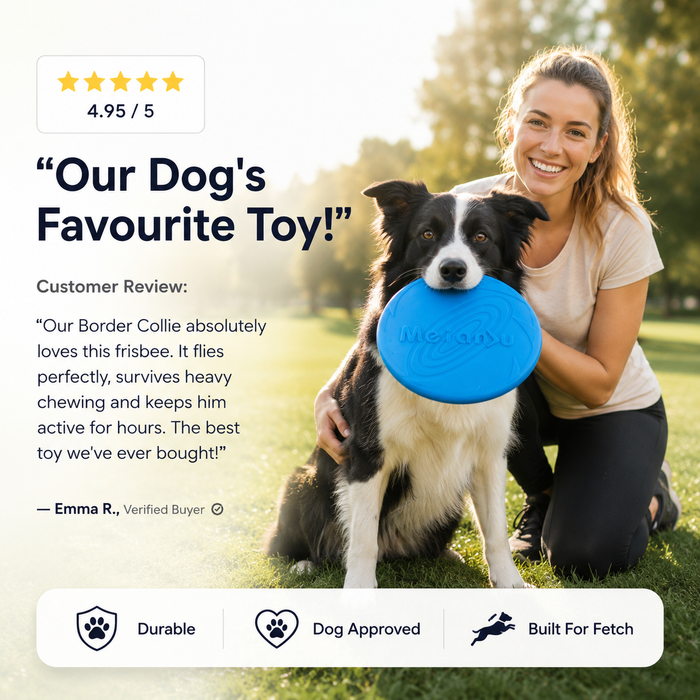 TuffFlight Chew-Proof Dog Frisbee