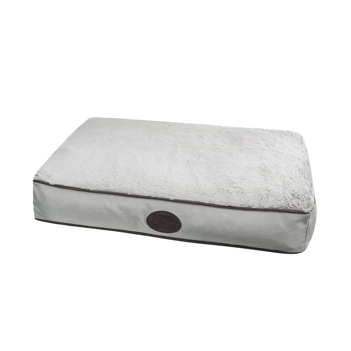 Tuscany Faux Leather Dog Pet Lounger Cushion Washable - Dog Lounger for dogs Snug and Cosy Pets