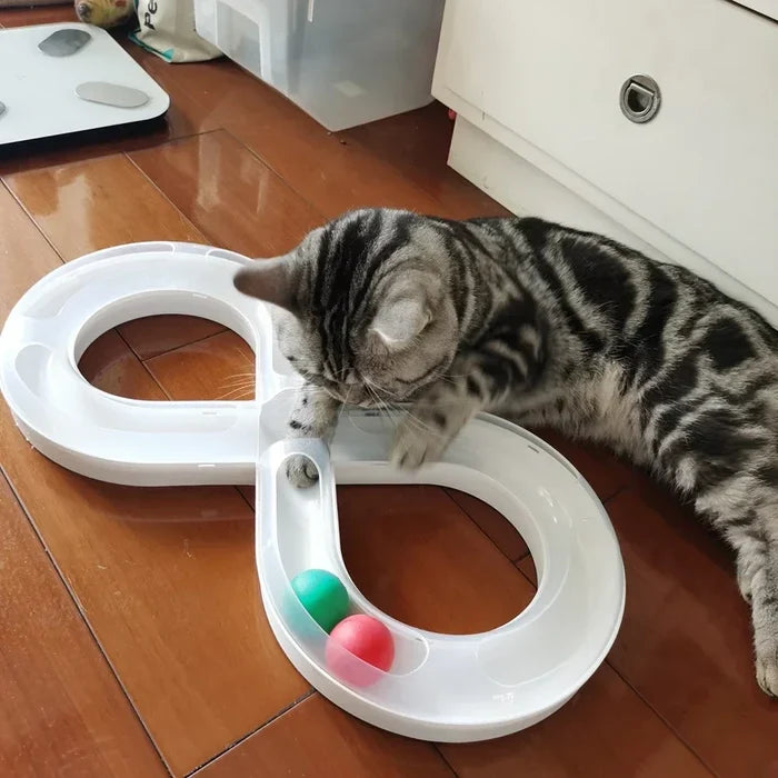 TwirlPlay Cat Turntable Toy